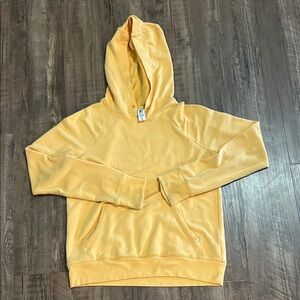 Athleta girl goldenrod Yellow Kids Pullover Hoodie Sweatshirt
